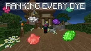 We Ranked EVERY DYE in Hypixel Skyblock