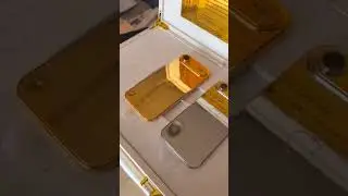 IPHONE 17 AIR 24K GOLD EDITION #iphone17air #iphone #24kgoldn #golfplatz #dubai #uae