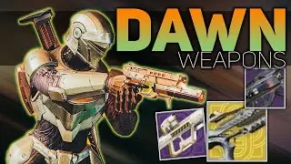 Season of Dawn Weapons (New Exotics, Seasonal Artifact, & Season Content) | Destiny 2 NEWS