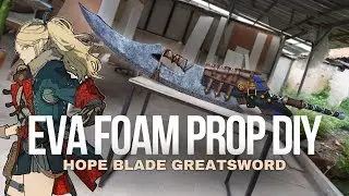 DIY Hope Blade Greatsword from Monster Hunter (With Pattern)