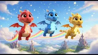 Alphabet Adventure with Friendly Dragons 🐉🔤 | ABC Song for Kids | Learn A to Z with Dragons