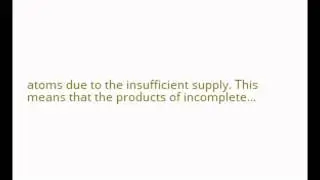 Incomplete Combustion