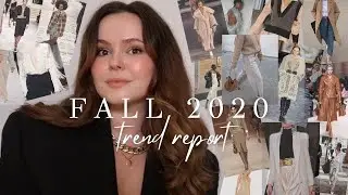 FALL 2020 TREND REPORT | fashion, colour & accessory trends + sustainable options!