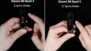 What's the difference between Xiaomi Mi Band 5 and Xiaomi Band 4 ?