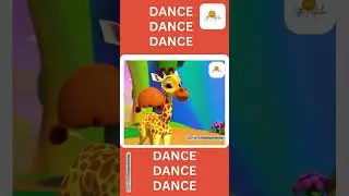 Cartoon Giraffe Dancing &ndash; Fun and Playful #AnimationForKids #dancing #FunAnimation #CuteGiraffe