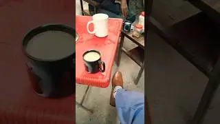 Tea Time in school ☕ #tea #love #winter #چائے