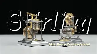 VORTRIXE & OKMO  Mini Honeybee Retro Stirling Engine Model