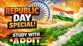 Happy Republic Day 🇮🇳 || Study With Arpit #studywitharpit #happyrepublicday 
