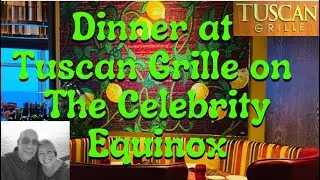 Фирменные блюда тосканской кухни на Celebrity Equinox