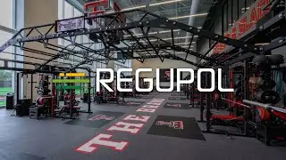 Texas Tech Football Weight Room | REGUPOL Sports Flooring