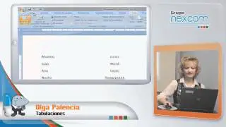 Demo Training: Word B&aacute;sico - Tabulaciones. Grupo NEXCOM.
