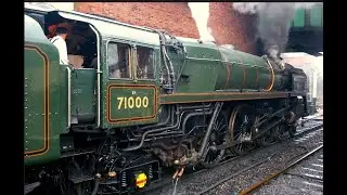British Railways standard 8 Duke of Gloucester on East Lancashire Railway