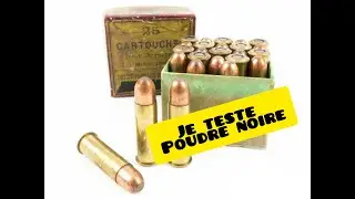 Je teste des munitions 8mm à la Poudre Noire.