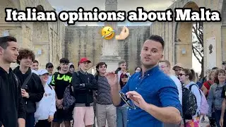 Random group of people giving their opinion of Malta
