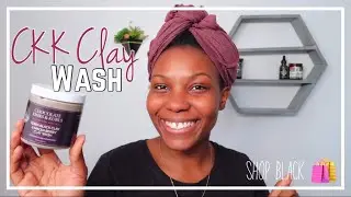 Shop Black | Chocolate Kinks & Kurls Terra Black Clay & Maqui Berry Clay Wash | Small Black Owned