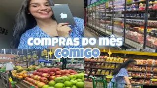 VLOG: COMPRAS/FEIRA DO MÊS COMIGO 💖🛒✨