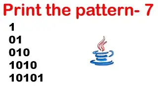 Nested for loop Pattern -7
