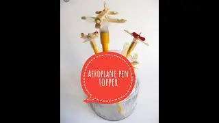 DIY Handmade Cute Pencil topper/ How to make pen topper /Pen decor/Paper crafts/DIY/ Paper crafts