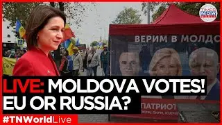 World News LIVE | Moldova&rsquo;s Election Showdown: Pro-EU vs Pro-Russia Forces | Times Now World