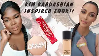 KIM KARDASHIAN MAKEUP INSTAGRAM POST l DARKSKIN l KIM K MAKEUP INSPIRED TUTORIAL
