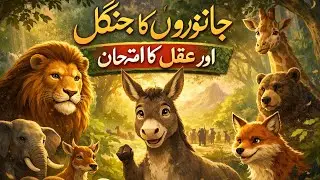 جانوروں کا جنگل اور عقل کا امتحان | Emotional Moral Story | Urdu Kahani | Heart Touching Story