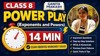 Exponents and Powers Class 8 | Exam Ready Worksheet with Solutions | NCERT & School Exams