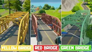 Dance At The Green Steel Bridge, Yellow Steel Bridge, Red Steel Bridge Locations | (Chapter 2)