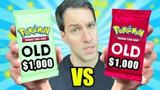 $1000 vs $1000 Heavy Vintage Pokemon Packs!