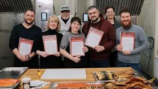 Practical seminar on smoking fish delicacies. Izhitsa