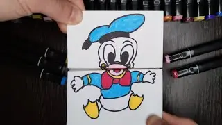 Duck - Coloring, How to draw