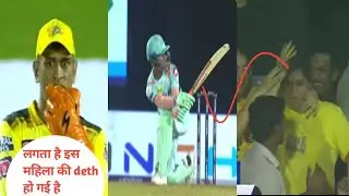 Ayush Badoni Six Hits On csk Fan Girl Head In Crowd ll CSK vs LSG