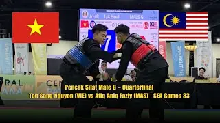Pencak Silat Male G &ndash; Quarterfinal: Tan Sang Nguyen (VIE) vs Afiq Aniq Fazly (MAS) | SEA Games 33