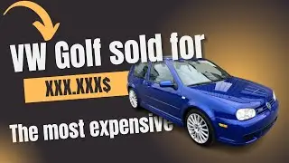 VW Golf R32 MK4 sells for over $100,000 – Rarest Hot Hatch Ever?