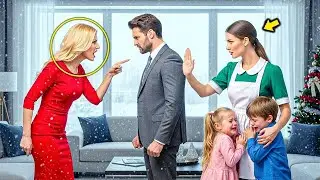 „WÄHL_ deine Kinder oder mich“, forderte die Verlobte des CEOs — bis die Nanny eingriff…