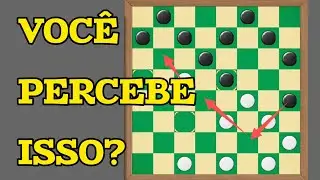 Esse detalhe decide muitas partidas de damas