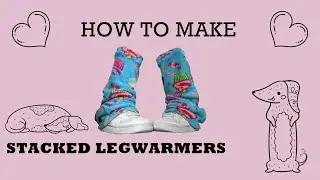 ⭐~How to Make Legwarmers from Pants - Thrift Flip~⭐
