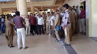 gsrtc employees strike in gujarat | government staff strike| mehsana
