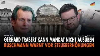 Gerhard Trabert kann Mandat nicht aus&uuml;ben | Buschmann warnt vor Steuererh&ouml;hungen
