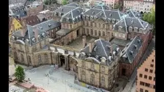 Walking tour of Rohan Palace in Strasbourgh France