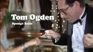 Tom Ogden performs a sponge ball routine.