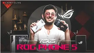 THE GAMING BEAST IS BACK - ASUS ROG PHONE 5 | CARRY MINATI | AJ TecH & GamerZ | #shorts