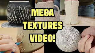 Our Best Pottery Textures of All Time! Your texture inspiration begins HERE!