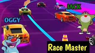 NOOB vs PRO vs HACKER | In Race Master |With Oggy And Jack | Dr. Octavius Gamer | ALL Levels
