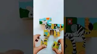 Animal Puzzle Challenge 🐯 Can You Guess?#AnimalPuzzle #LearningThroughPlay#EducationalShorts