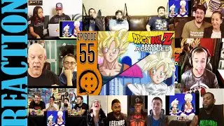 DragonBall Z Abridged: Episode 55 - TeamFourStar (TFS) REACTIONS MASHUP