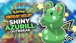 Shiny Azurill (Outbreak) in Pokemon Scarlet & Violet