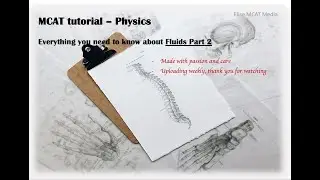 MCAT - Fluids Part 2|Buoyancy|Archimede's Principle|Pascal's Law|Surface Tension|Phys