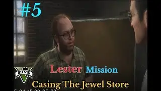 GTA 5 Lester Mission 2 || Casing The Jewel Store Full Mission Hindi Ultra HD 1440P #gtav