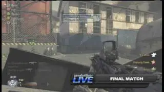 GameBattles Live - MW2 4v4 Showdown Tournament Finals - Game 3 Part 2