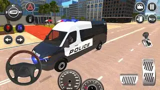 America police Van Driving - police Van simulator game - #2 - Android Gameplay
